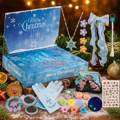 Glittery Christmas Tree Topper - Fesara