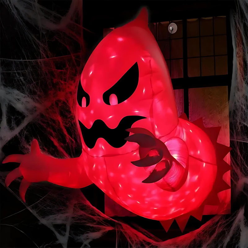 Spooky Inflatable Ghost LED Decor