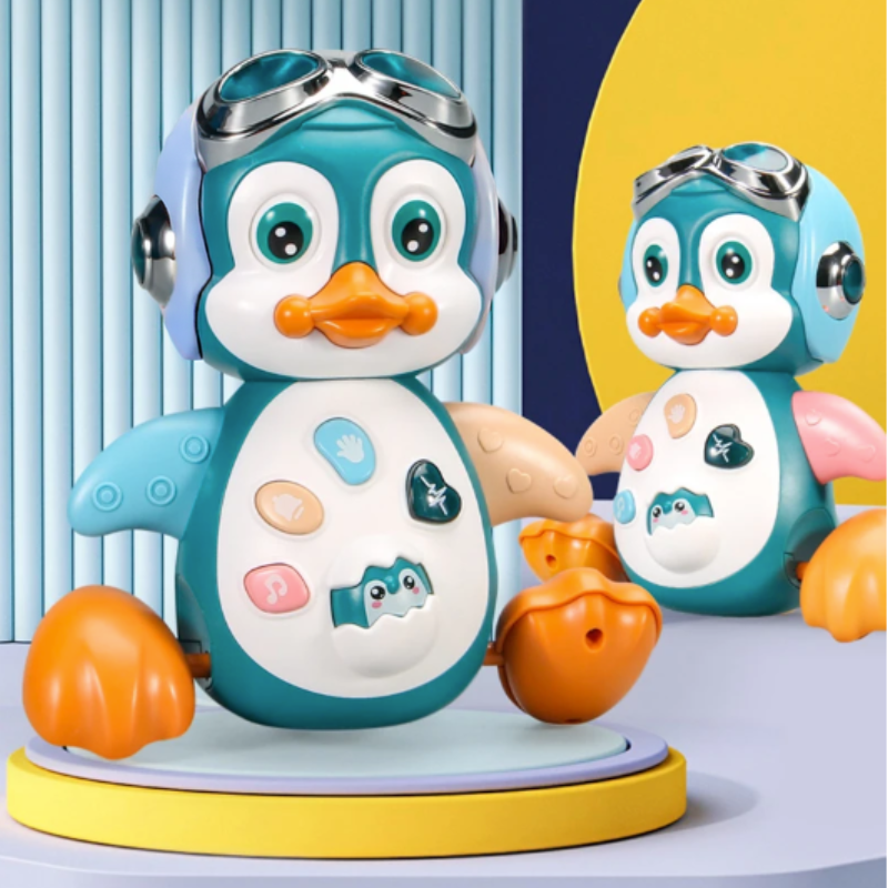 Cute Smiling Penguin Figurine - Fesara