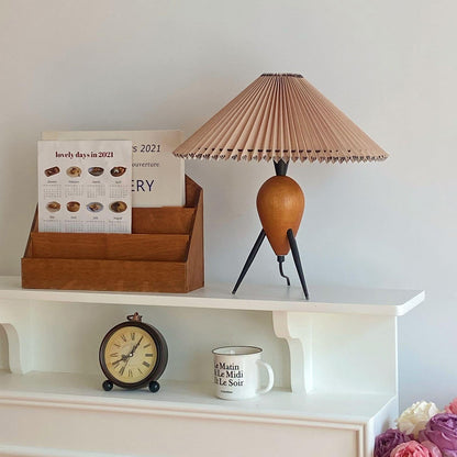 Stylish Floor Lamp with Linen Shade and LED Light