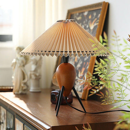 Stylish Floor Lamp with Linen Shade and LED Light