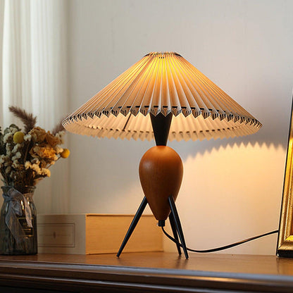 Stylish Floor Lamp with Linen Shade and LED Light