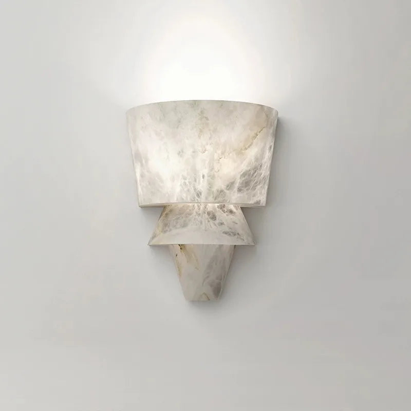 Elegant Marble Wall Light for Contemporary Homes - Fesara