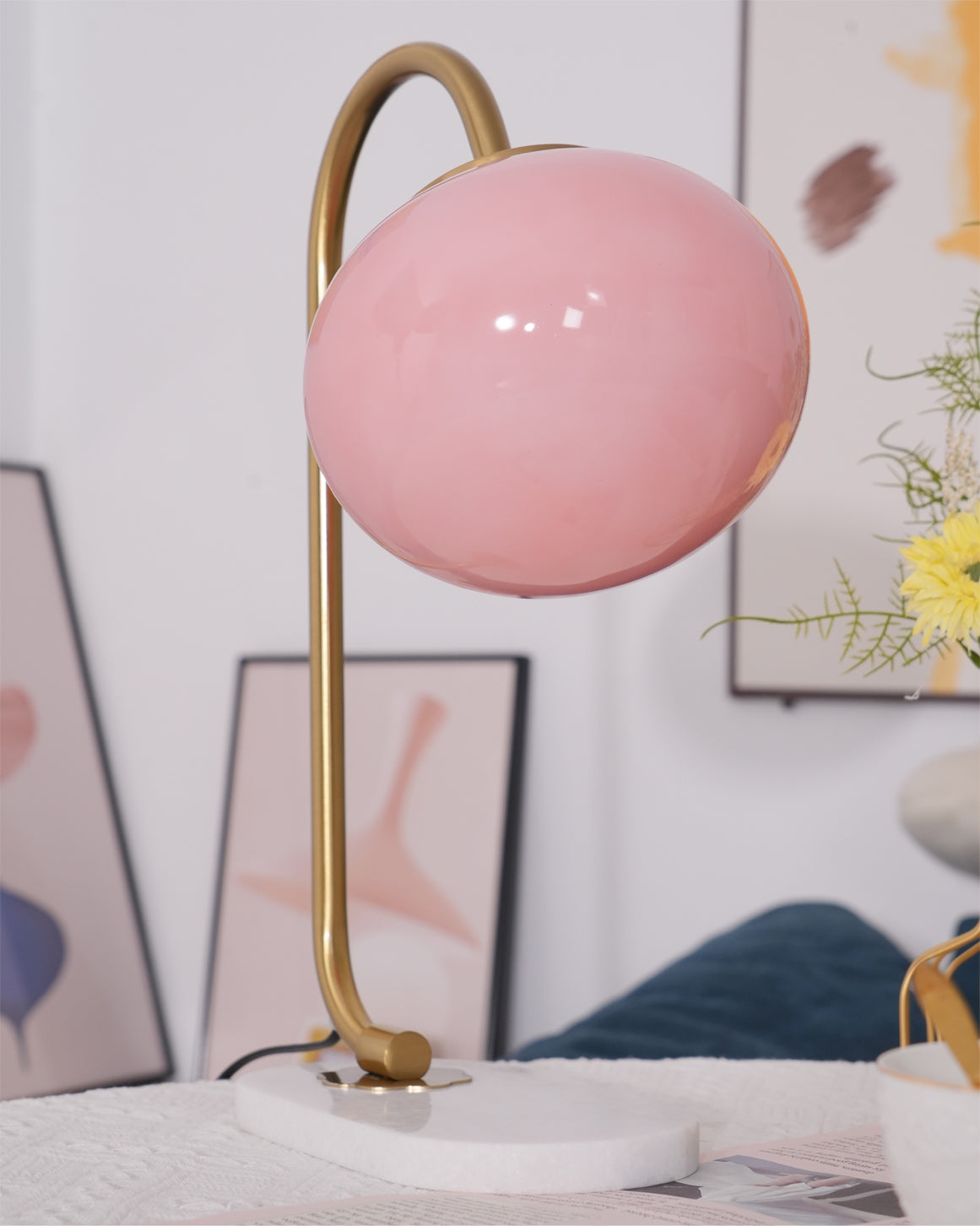 Colorful Soft Table Lamp with Cute Cloud Design