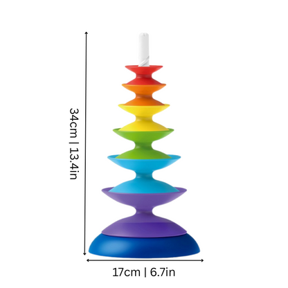 Colorful Stackable Shelves