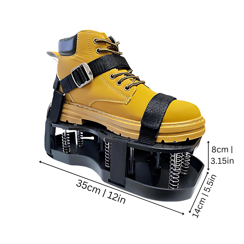 Easy Gardening Aerator Shoes with Adjustable Straps