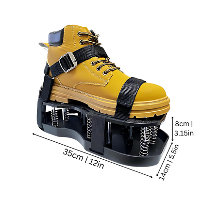 Easy Gardening Aerator Shoes with Adjustable Straps