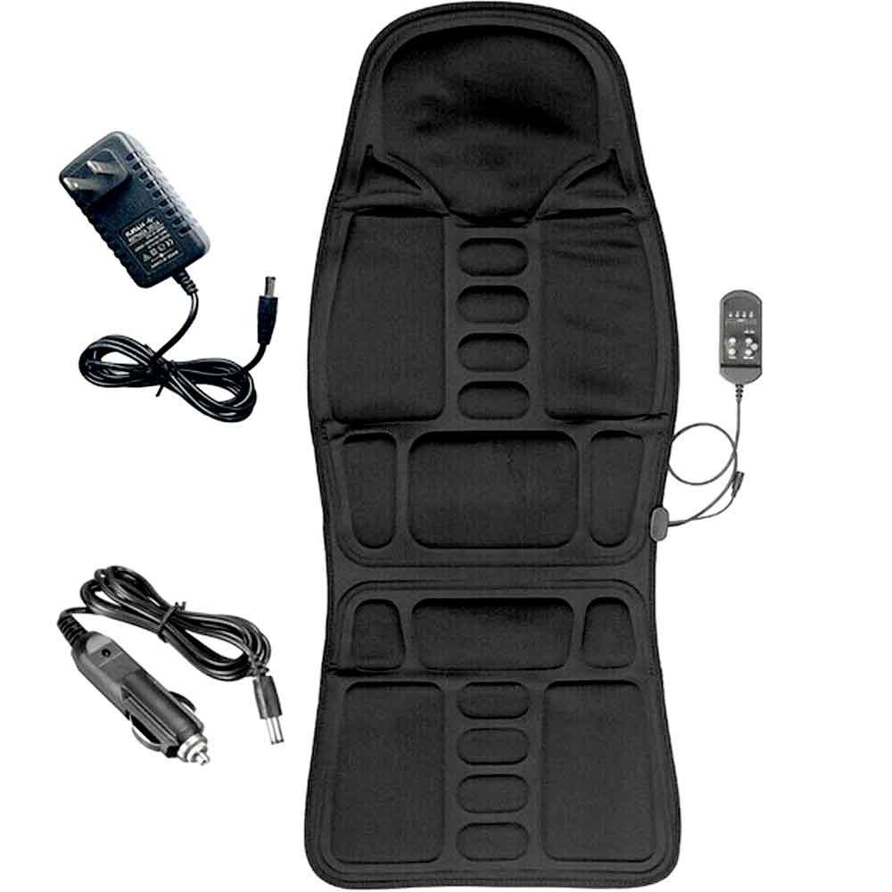 Comfortable Heat Massage Seat Cushion for Back and Neck Relief