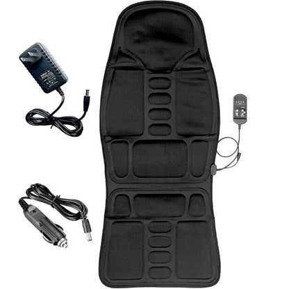 Comfortable Heat Massage Seat Cushion for Back and Neck Relief