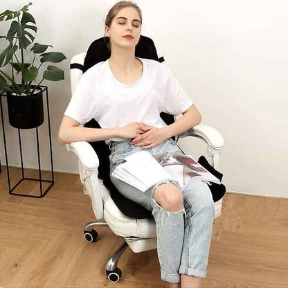 Comfortable Heat Massage Seat Cushion for Back and Neck Relief