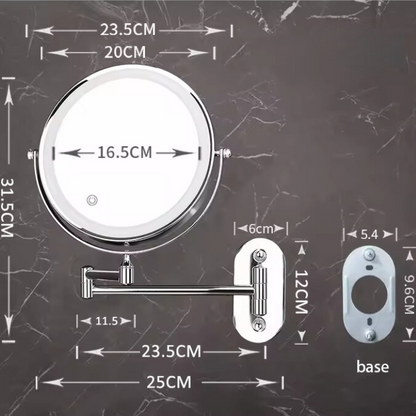 Fesara | Bright Lighted Vanity Mirror