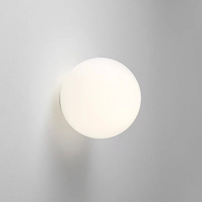Contemporary Soft Glass LED Wall Light Fixture - Fesara