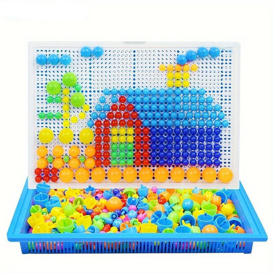 Colorful Kids Building Blocks Puzzle Set for 3+ Years - Fesara
