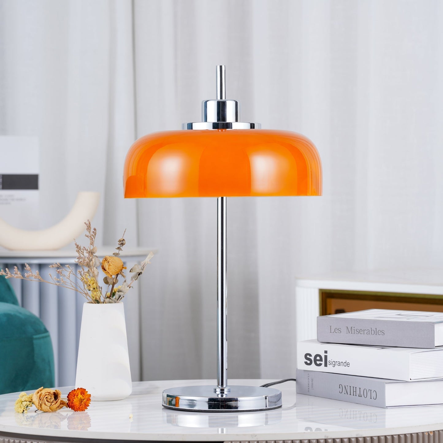 Classic LED Table Lamp with Vintage Style