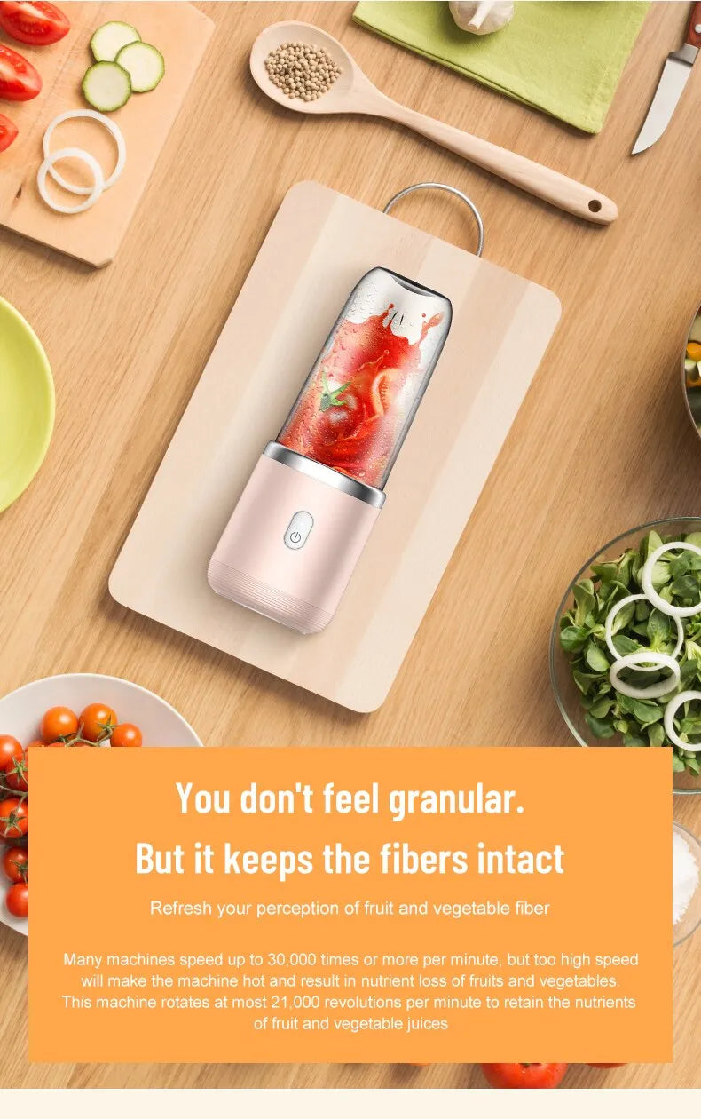 Compact Travel Electric Blender Mixer