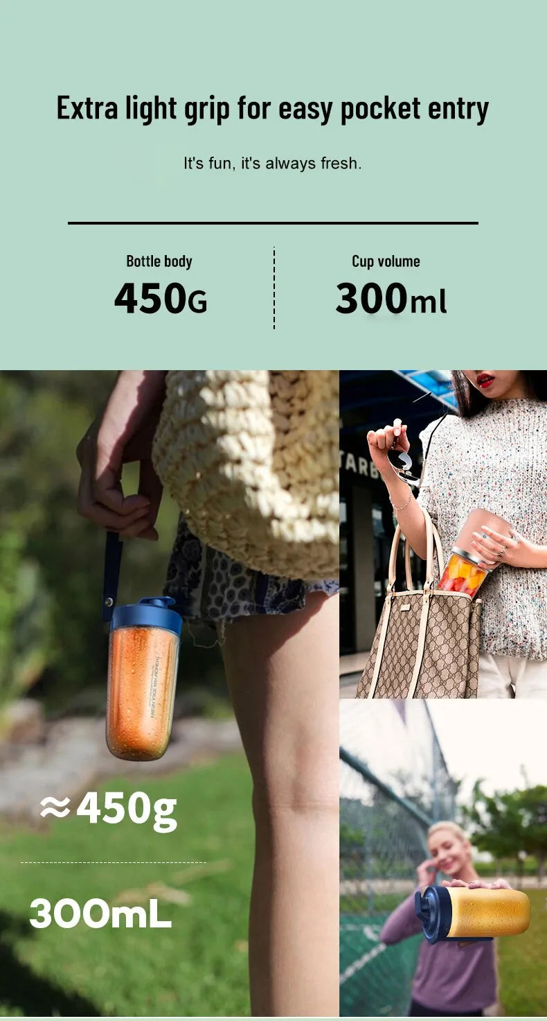 Compact Travel Electric Blender Mixer