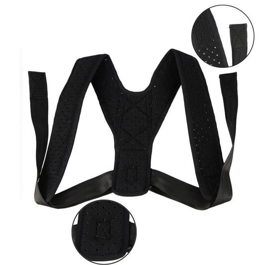 Comfortable Back Support Posture Corrector for All Sizes - Fesara