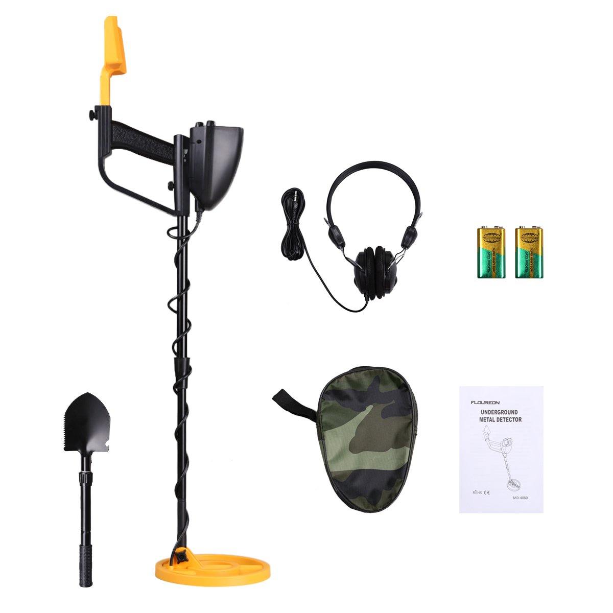 Premium Metal Detector Kit with Headphones and Dig Tool - Fesara