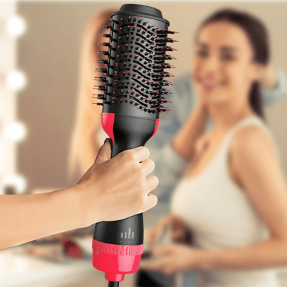 Advanced 4-in-1 Hair Dryer and Flat Iron - Fesara