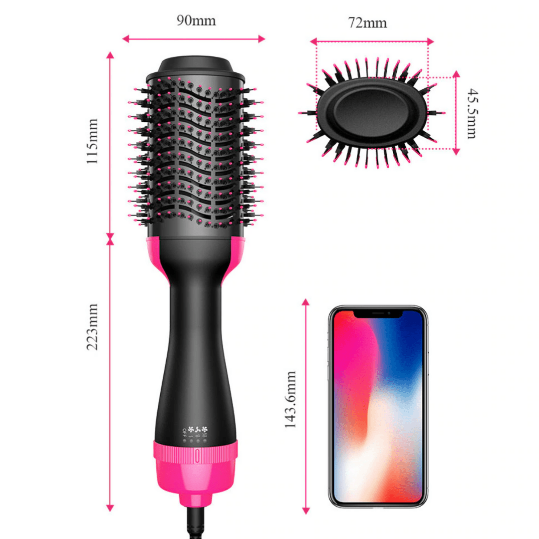 Mella Prostyle – 4-in-1 hair dryer & straightener for volume, shine & versatile styling 1