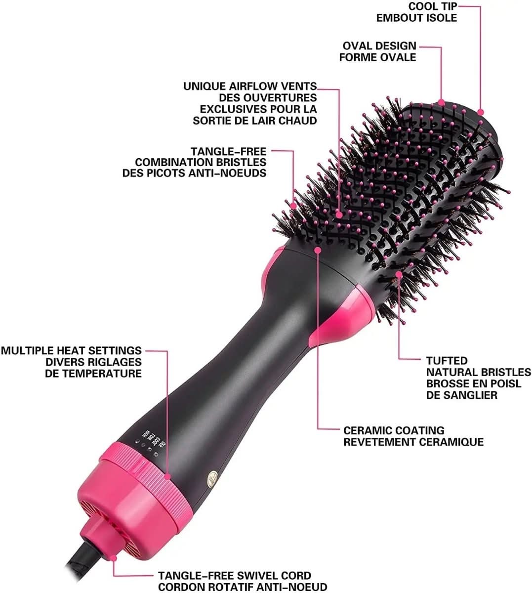 Mella Prostyle – 4-in-1 hair dryer & straightener for volume, shine & versatile styling 3