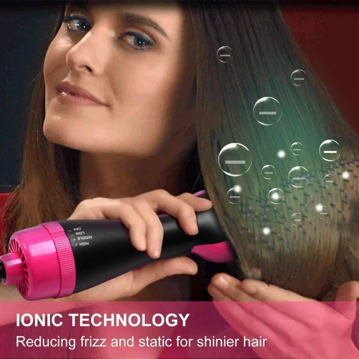 Mella Prostyle – 4-in-1 hair dryer & straightener for volume, shine & versatile styling 6