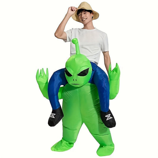 Inflatable Alien Costume for Men - Humorous Halloween Suit - Fesara