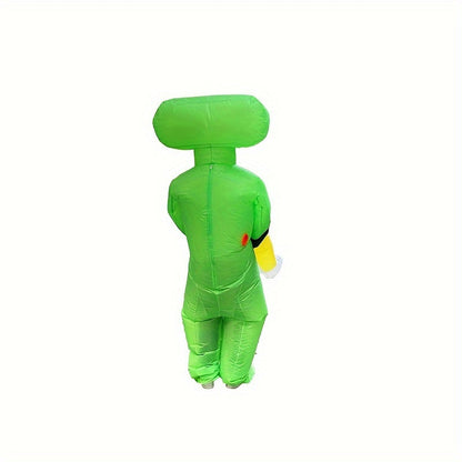 Men’s Funny Inflatable Halloween Alien Costume | Ride On Style 7