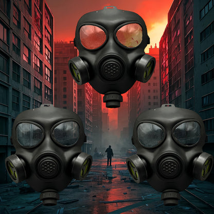Men's Military Full Face Gas Mask - Fesara