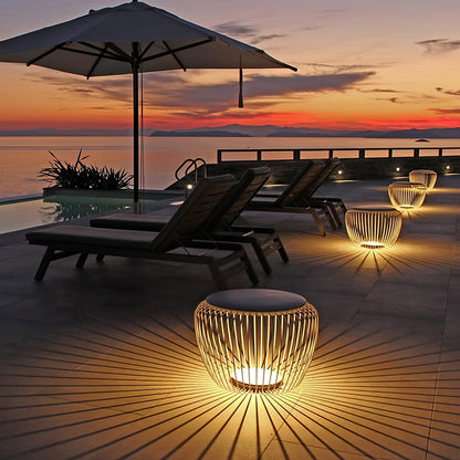 Green Outdoor Desk Lamp
