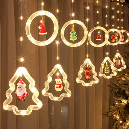 MerryCircle – Magical Wishing Ring Lighting with Christmas Decorations 5