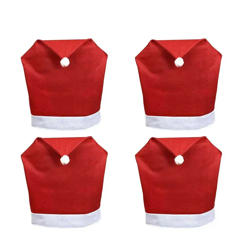 Festive Holiday Dining Chair Covers - Fesara
