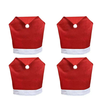 Festive Holiday Dining Chair Covers - Fesara