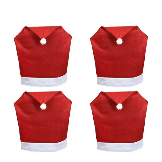 Festive Holiday Dining Chair Covers - Fesara