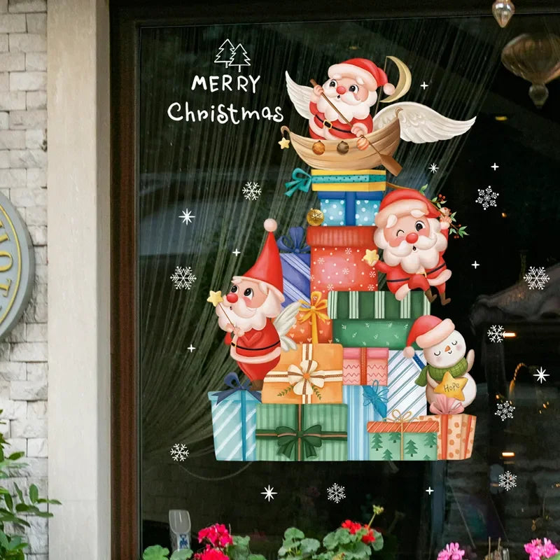 MerryScenes | Festive Glass Stickers 5