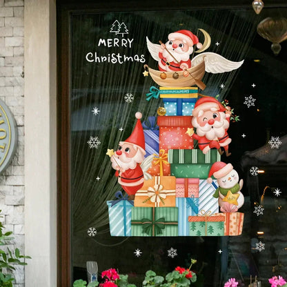 MerryScenes | Festive Glass Stickers 5
