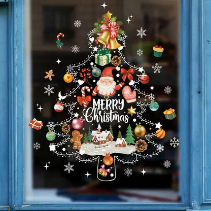 MerryScenes | Festive Glass Stickers 6