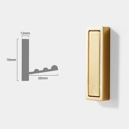 MetalCraft | Stylish Space-Saving Foldable Coat Hooks for Wall 0