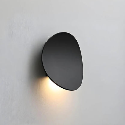 Simple Round Metal Wall Light - Fesara