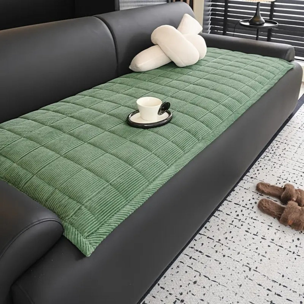 Stylish Fitted Couch Slipcover