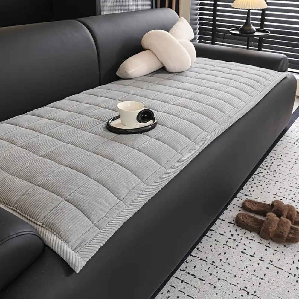 Stylish Fitted Couch Slipcover