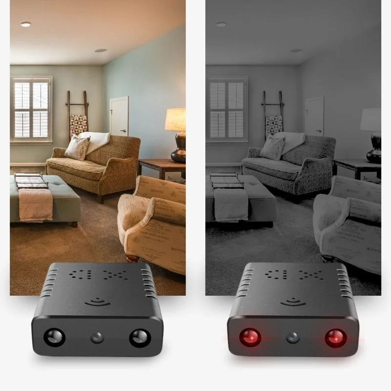 Compact Wireless Mini Security Camera with Audio
