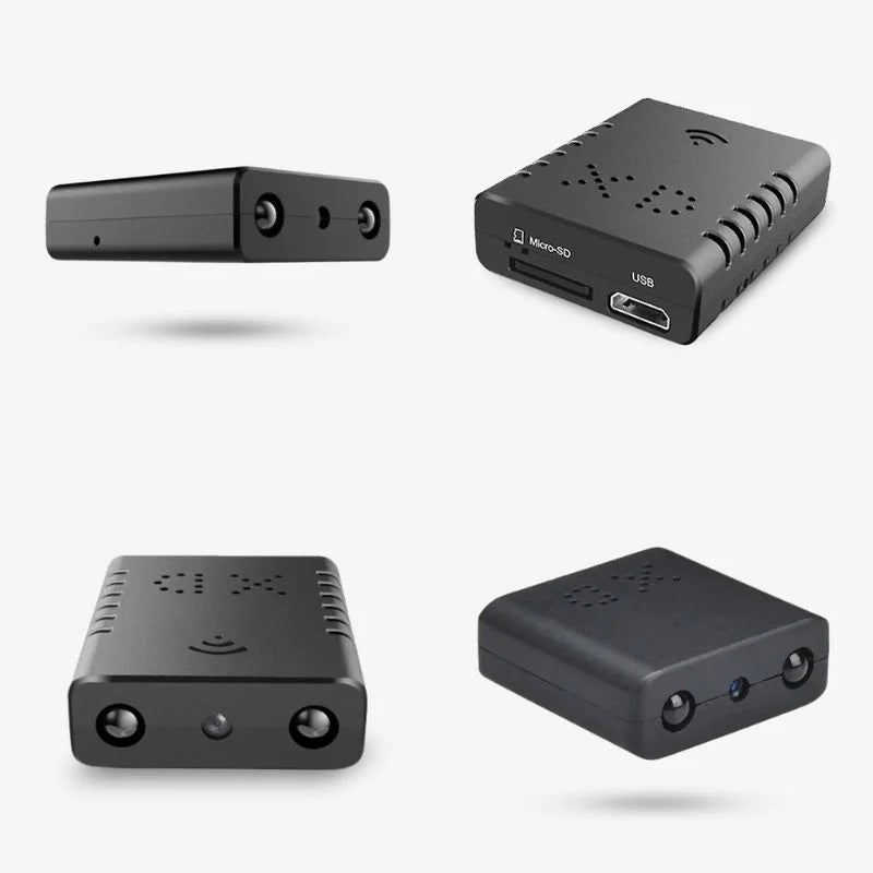 Compact Wireless Mini Security Camera with Audio