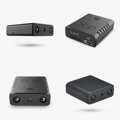Compact Wireless Mini Security Camera with Audio