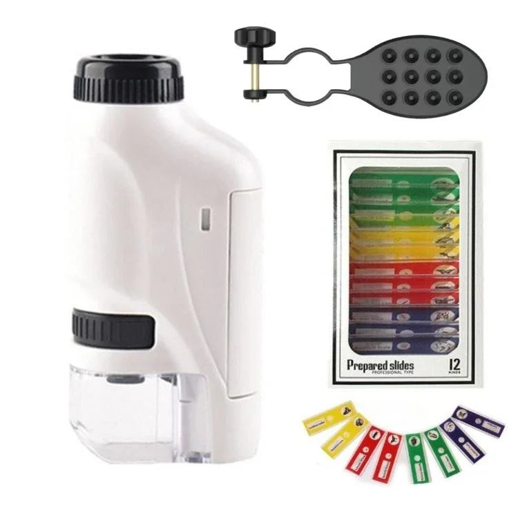 Kid Friendly Pocket Microscope 60x Zoom