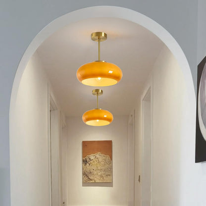 Classic Circular Overhead Lighting Fixture