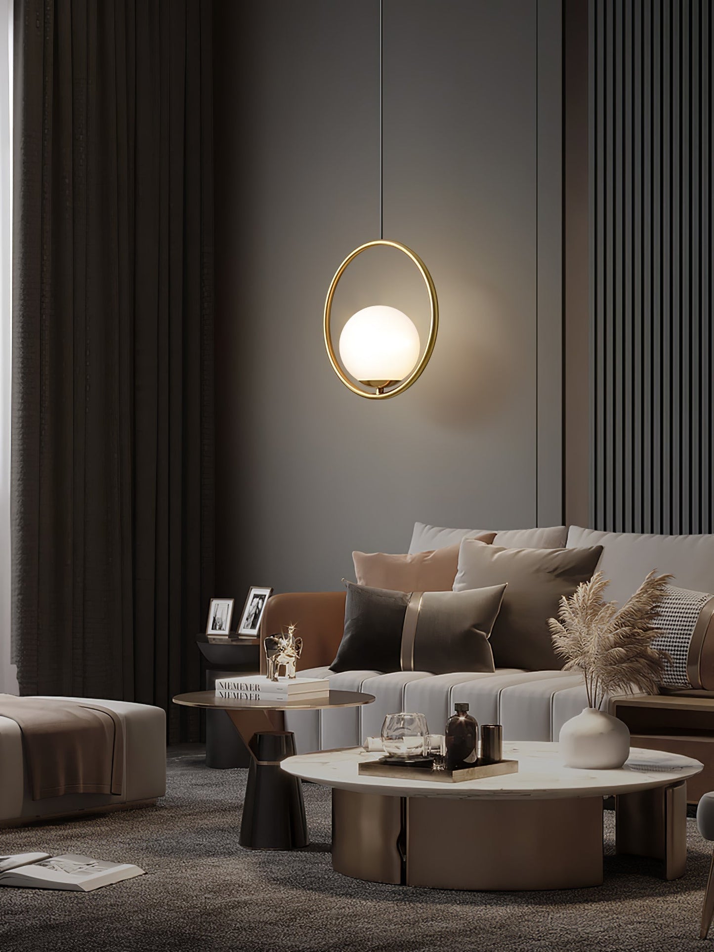MilaAura - Modern Sleek Ceiling Lamp