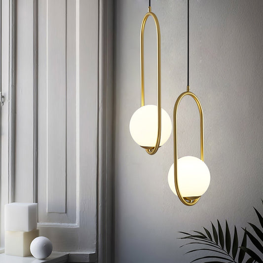 MilaAura - Modern Sleek Ceiling Lamp - Fesara