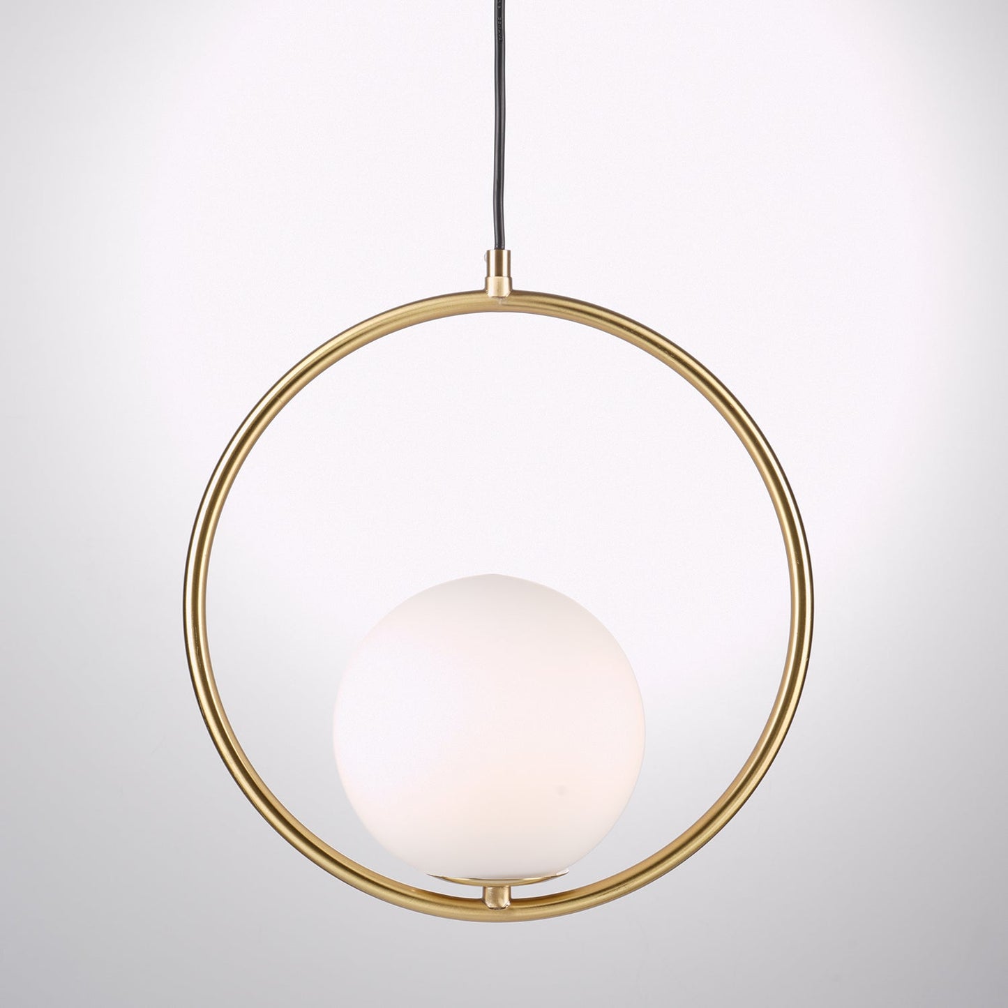 Sleek Brass Glass Pendant Ceiling Light Fixtures