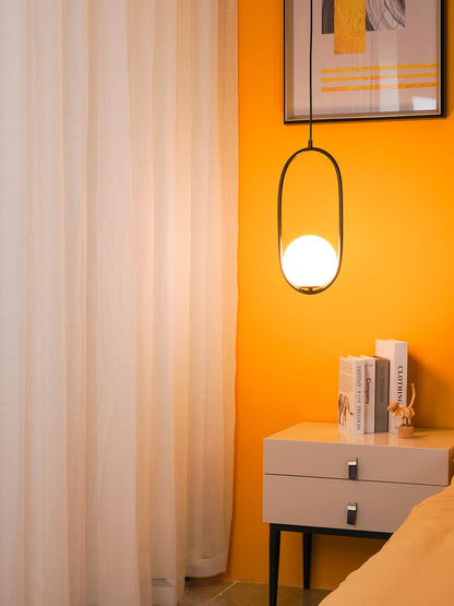 Sleek Brass Glass Pendant Ceiling Light Fixtures